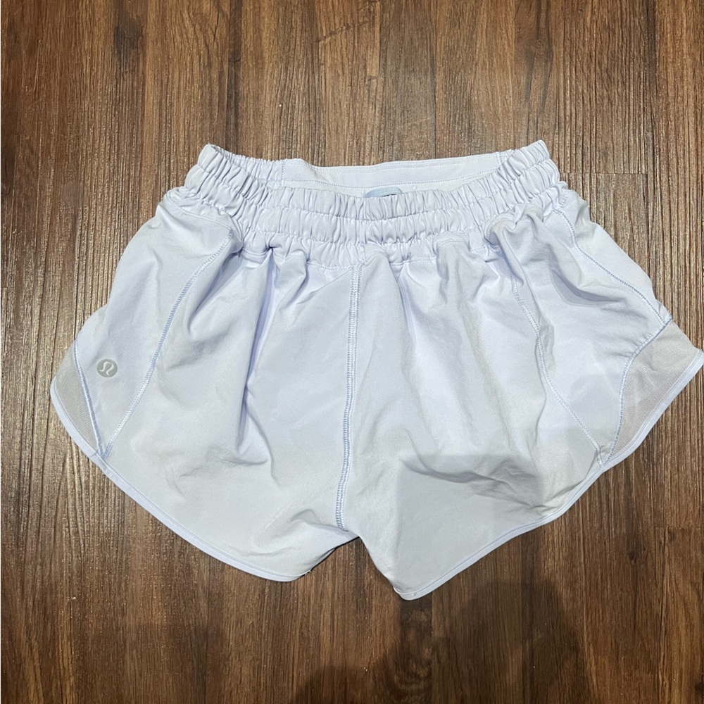 Lululemon Hotty Tot Shorts in Pastel Blue